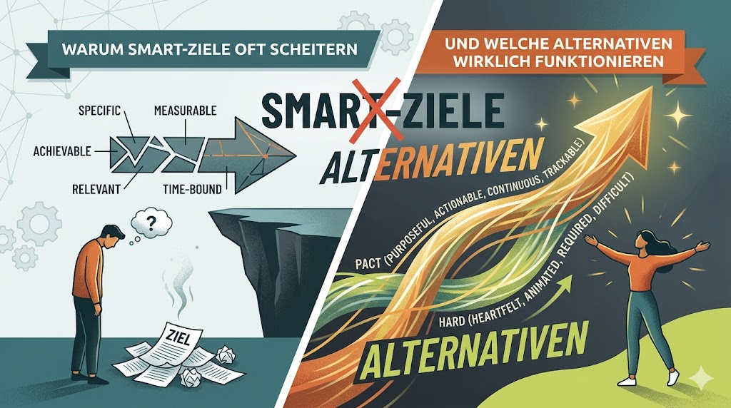 warum-smart-ziele-scheitern-alternativen Warum SMART-Ziele oft scheitern – und welche Alternativen wirklich funktionieren